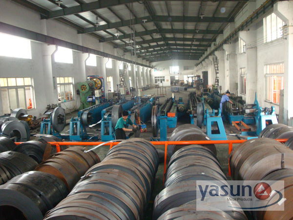 上海亞尚金屬制品 解析貨架立柱的精密生產工藝